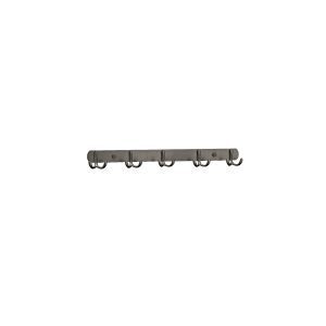 5 HOOKS BAR GUNMETAL SRT369-5-GM