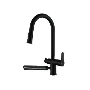 PILLAR MOUNTED KITCHEN MIXER TAP SRTKT73SS-BL